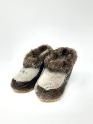 Sealskin slippers