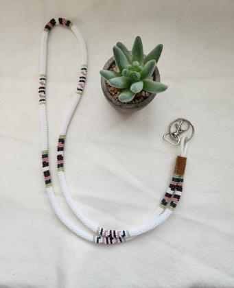 Beaded lanyard
