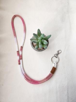 Beaded lanyard