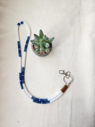 Beaded lanyard
