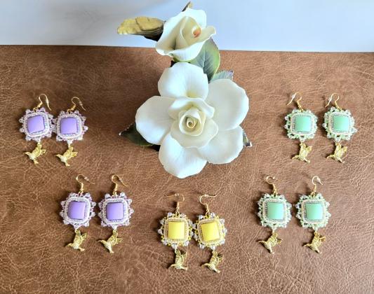 Pastel Spring Squares 