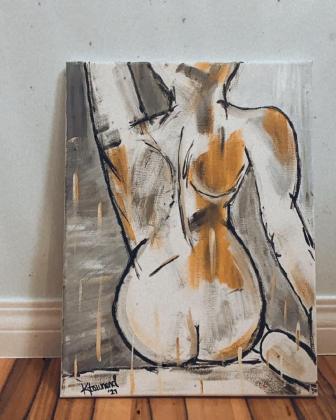 Painting by Kelsey Townend 