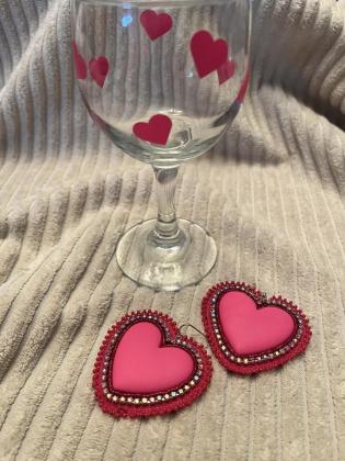 Hot Pink Hearts