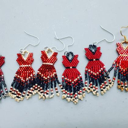 Beaded earrings 
