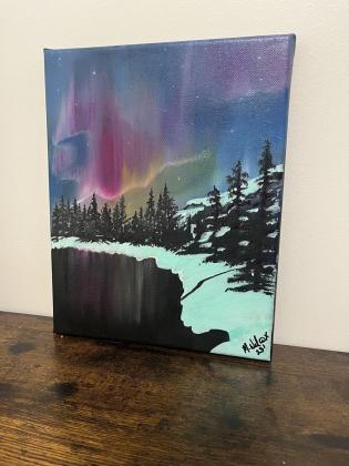 First Snow 8x10 Mixed Medium