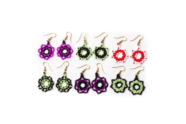 Beaded earrings