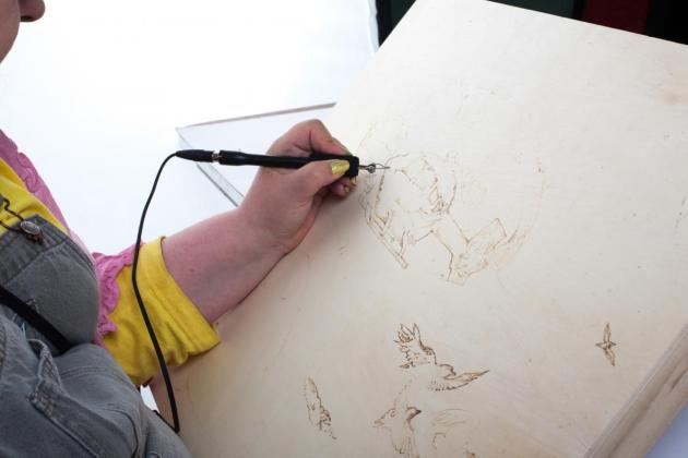 Marnie Hilash works 