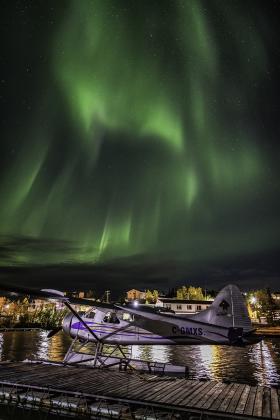 Aurora and the Float Plane