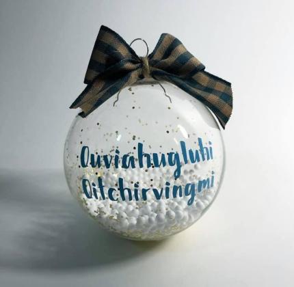 Inuvialuktun Christmas ornament 