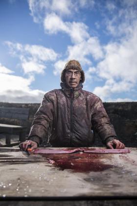 Wayne Cockney- fisherman in Tuktoyaktuk 