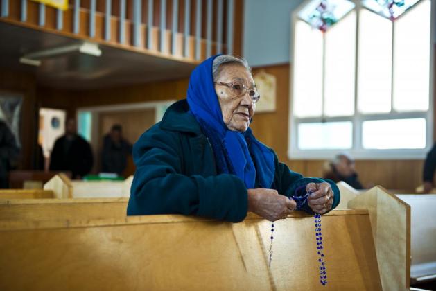 Image from Tulita,NT Church Service series 