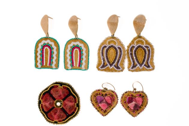 Beaded earrings