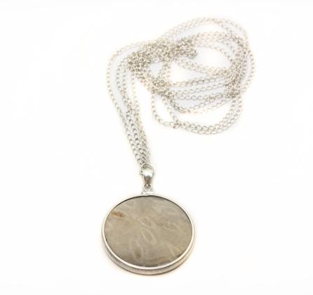 Devonian Finger Prints Pendant