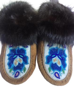 Beaded slippers