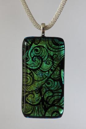 Fairy Wings Glass Pendant