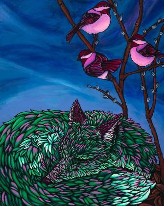 Delta Dreams / Acrylic on wood panel