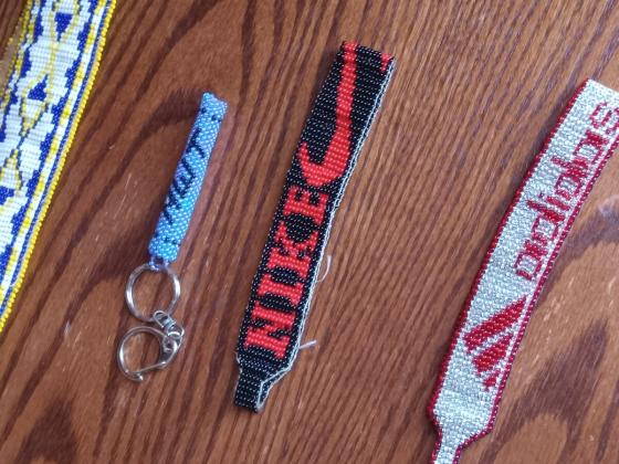 Beaded key chains
