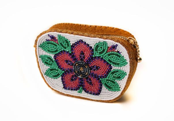 Beaded Change Purse