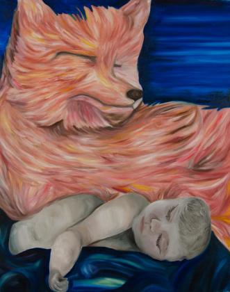 Humanimalia Series, Pt. 2 (2015) Oil Paint 