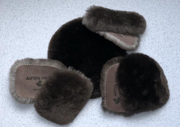 Reusable fur warmers - head, foot, head, thumb warmers