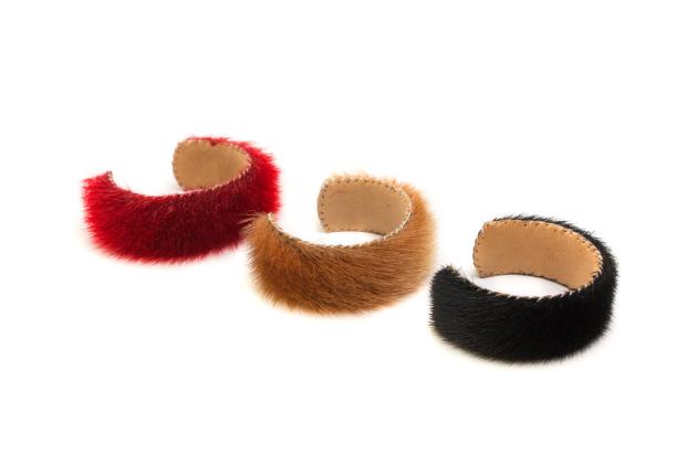 Sealskin Cuff Bracelets