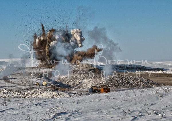 Inuvik-Tuktoyaktuk Highway Gravel Blast