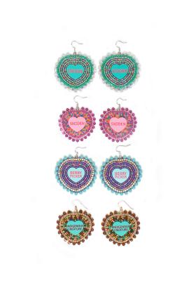 Beaded earrings