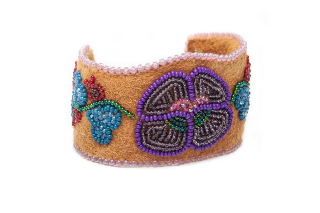 Beaded cuff
