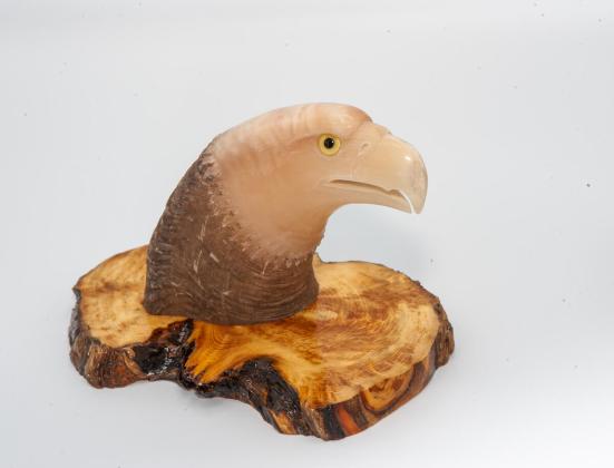 Dalls Sheep Horn Carving