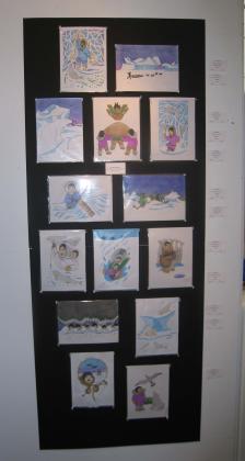 Collection of stencil prints