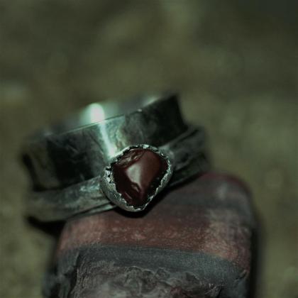 NWT Jasper Meditation Ring