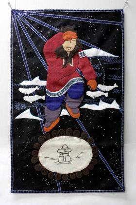 Wall hanging for NWT Arts 2010 Olympic Collection