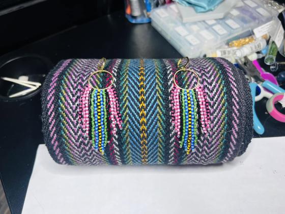 Métis Sash Earrings