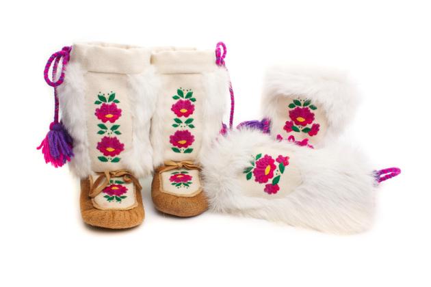 Rabbit Mukluks and Mitts