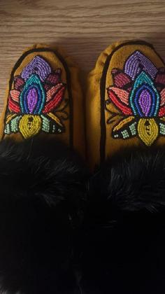Rainbow Lotus Moccasins
