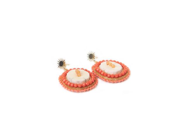 Antler earrings