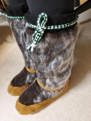 Seal mukluks (side view)