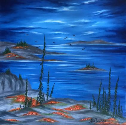 Somewhere on the shore of the East arm