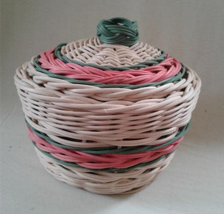 Turks Head Knot Basket