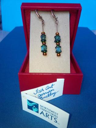 Fish Vertebrae Earrings