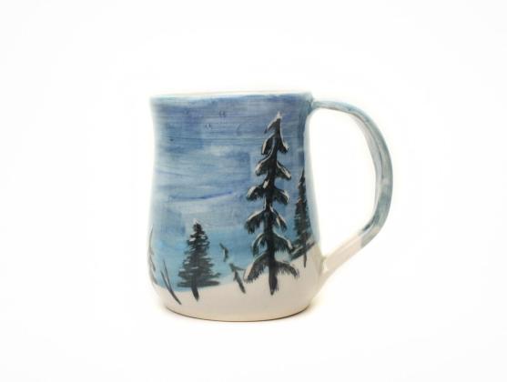 Northern trees mug