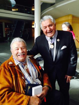 Receiving Order of the NWT from the Commissioner in 2015