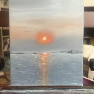 The Light Home 8x10 Oil