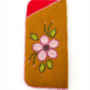 Beaded Stroud Eyeglass Case